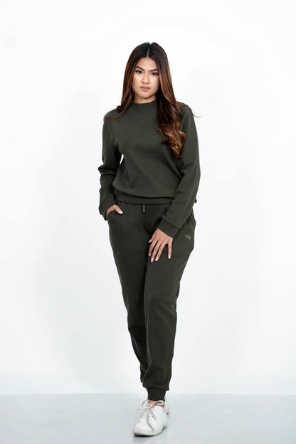 Nomad Solid Crewneck Premium Sweater Unisex