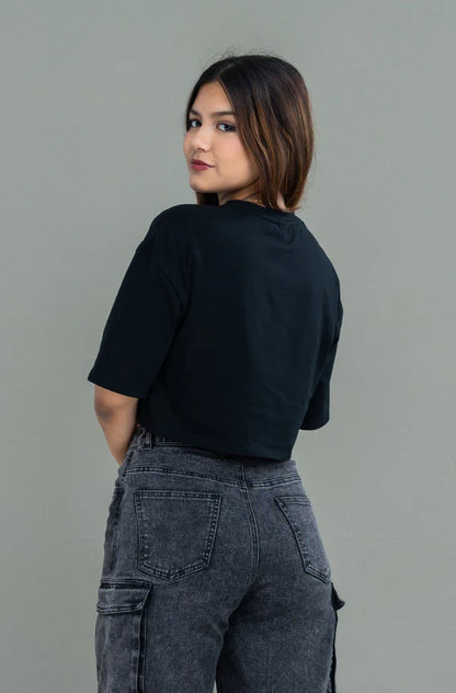 Mogana Over Crop T Shirt