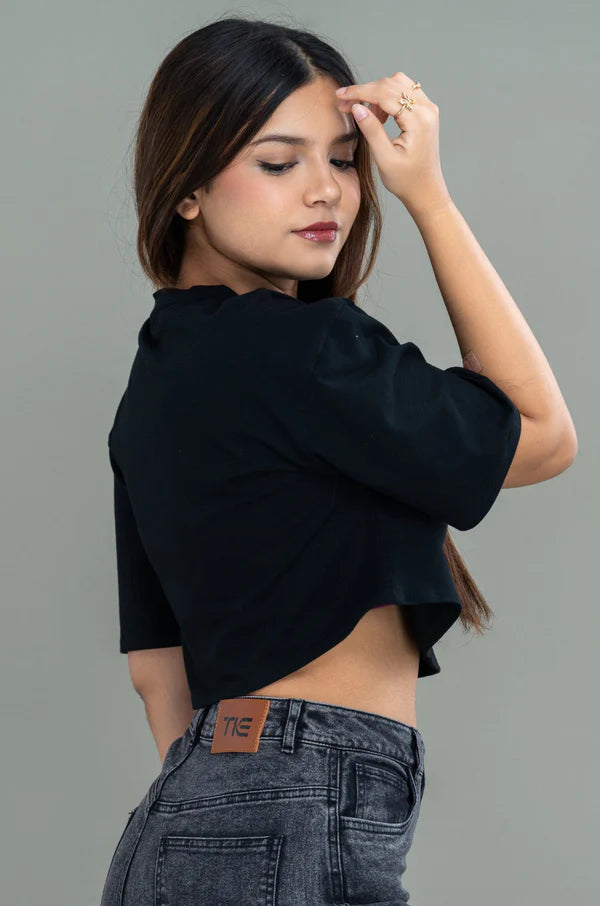 Mogana Over Crop T Shirt